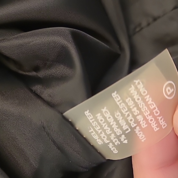 NWOT Calvin Klein Black Silver Studded Short Sleeved Fully Zip Back Midi Dress - Picture 12 of 15